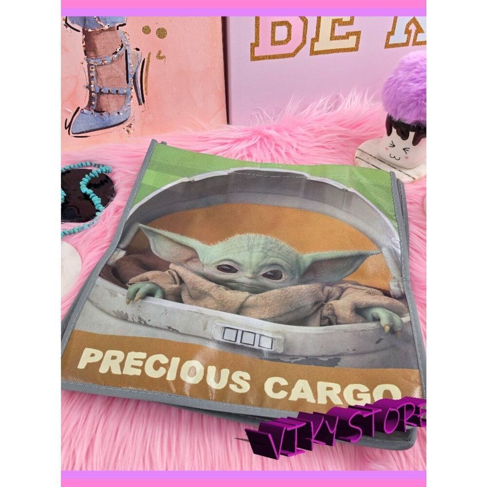 Disney Multicolor Star Wars Baby Yoda Bag, Precious Cargo Small NEW!